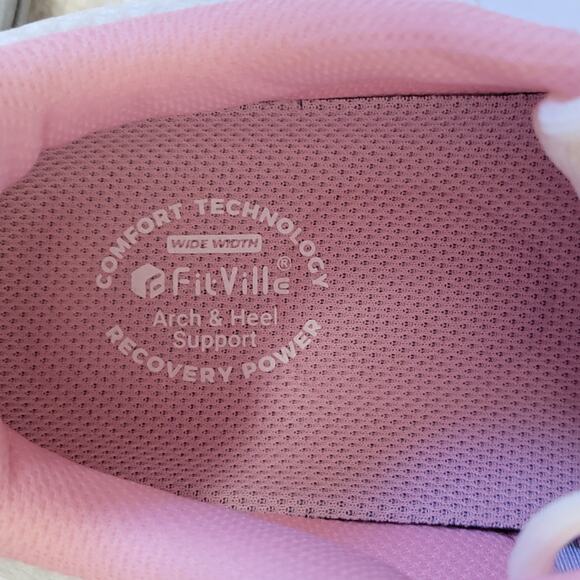 NWT FitVille Amadeus 10W Tennis Pickleball Sneakers Shoes Cushioned  Non-Slip - Picture 9 of 12